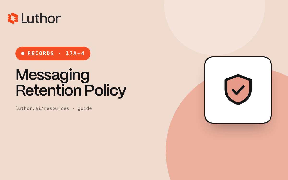 WhatsApp, Signal, iMessage: Writing a 17a-4 Retention Policy for Modern ...